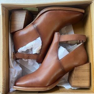 Free People Brady Buckle Bootie Women's Size 40 NIB
